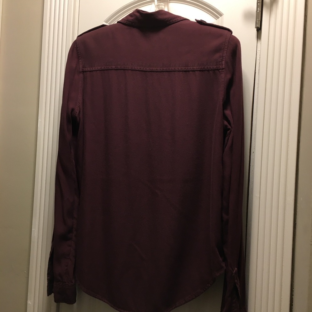 MUDD BUTTON DOWN TOP - Picture 2 of 2